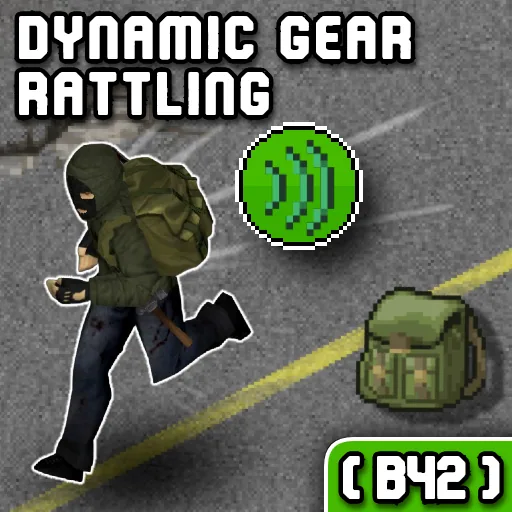 Dynamic Gear Rattling - Звуки одежды и снаряжения для Project Zomboid