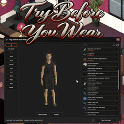 Try Before You Wear - 3D-примерка одежды и сохранение нарядов для Project Zomboid