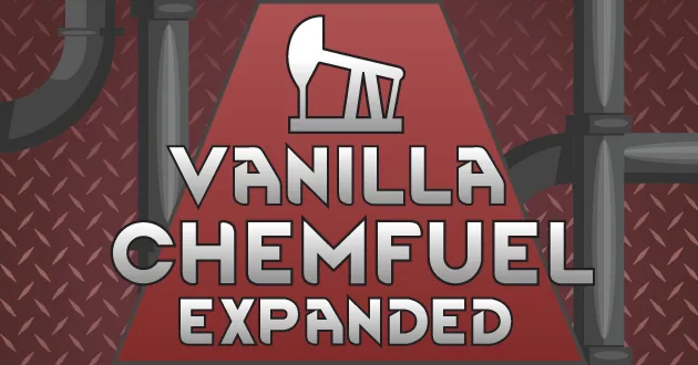 Vanilla Chemfuel Expanded - Добыча топлива, переработка и трубопроводы для RimWorld