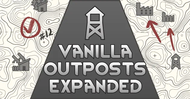 Vanilla Outposts Expanded - Аванпосты и поставки ресурсов для RimWorld