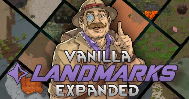 Vanilla Landmarks Expanded - 59 New Landmarks, Unique Biomes and World Exploration for RimWorld