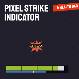 Pixel Strike Indicator - Damage Numbers and Health Bars for Project Zomboid