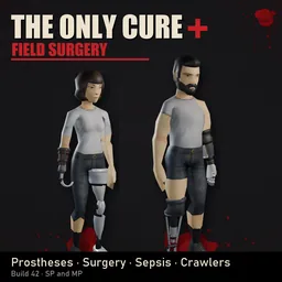 The Only Cure+ - Полевая хирургия и модульные протезы для Project Zomboid