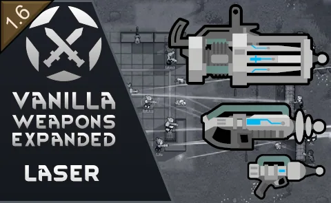 Vanilla Weapons Expanded - Laser - мощные лазеры