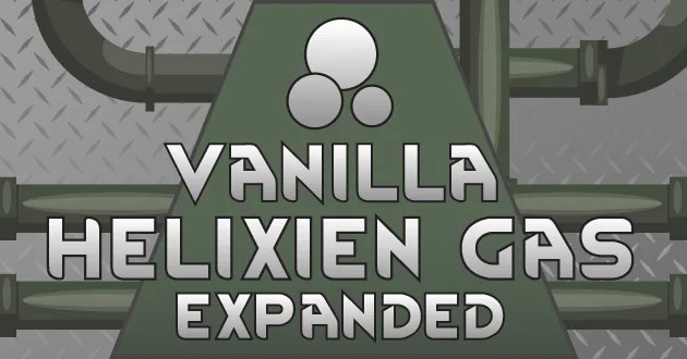 Vanilla Helixien Gas Expanded - Добыча газа и газовое оборудование для RimWorld