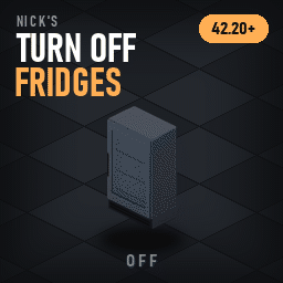 Nick's Turn Off Fridges - Unplug Refrigerators, Save Generator Power and Manage Freezers in Project Zomboid