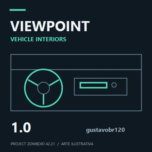 Viewpoint Vehicle Interiors - Детализированные салоны автомобилей, приборные панели и освещение для Project Zomboid