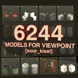 6244 3D Models for Project Viewpoint - Volumetric Objects for Project Zomboid