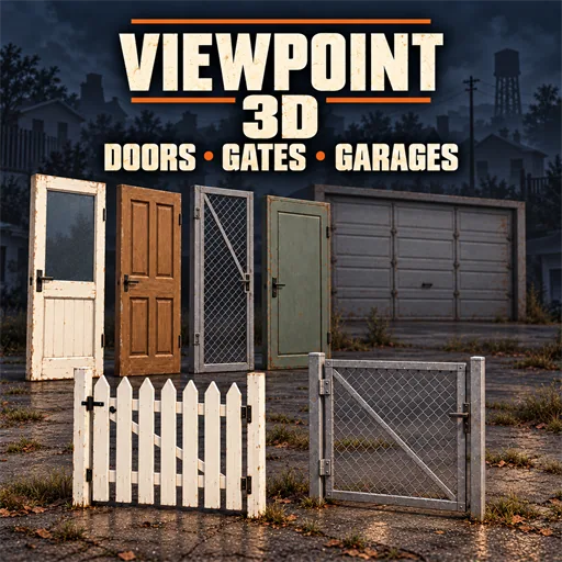 3D Doors - объёмные двери и ворота для Project Viewpoint