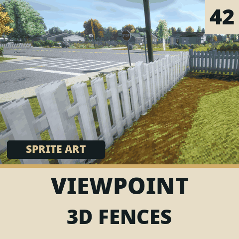 Viewpoint: 3D Fences - Detailed Fences for First-Person Exploration