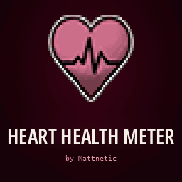 Heart Health Meter - Health Display in the Vanilla Heart Icon for Project Zomboid
