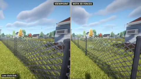 Viewpoint: 3D Fences - Detailed Fences for First-Person Exploration
