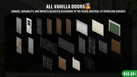 Cye’s Push Doors! — Make Every Doorway Count in Project Zomboid