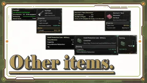 Item Details Panel - Подробные характеристики предметов, прочность оружия и улучшенные подсказки для Project Zomboid