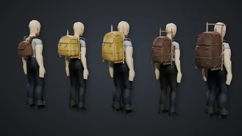 Detailed Vanilla Models - Lights & Bags: HD Backpacks, Flashlights and Equipment for Project Zomboid