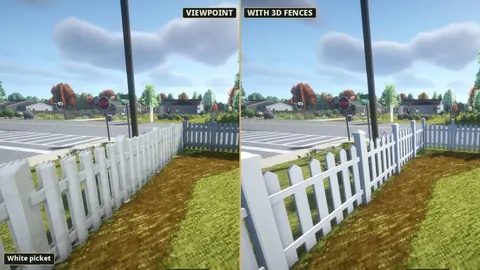 Viewpoint: 3D Fences - Detailed Fences for First-Person Exploration