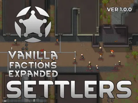 Vanilla Factions Expanded - Settlers - Дикий Запад в RimWorld