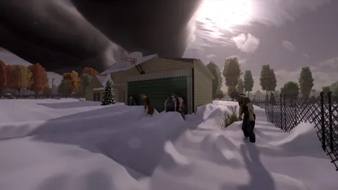 WinterFX - объёмный снег в Project Zomboid
