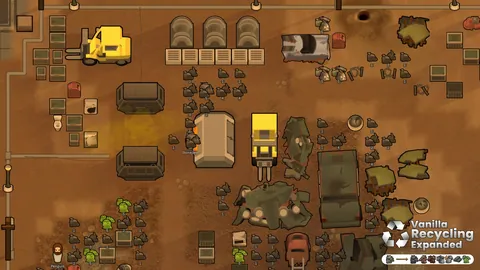 Vanilla Recycling Expanded - Переработка отходов в ресурсы для RimWorld