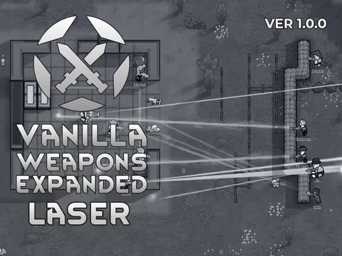Vanilla Weapons Expanded - Laser - мощные лазеры