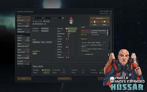 Vanilla Races Expanded - Hussars - Expanded Supersoldiers and Luciferium-Fuelled Uhlans for RimWorld