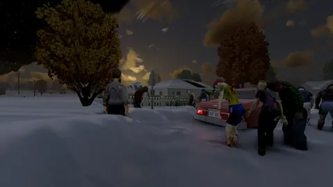 WinterFX - объёмный снег в Project Zomboid