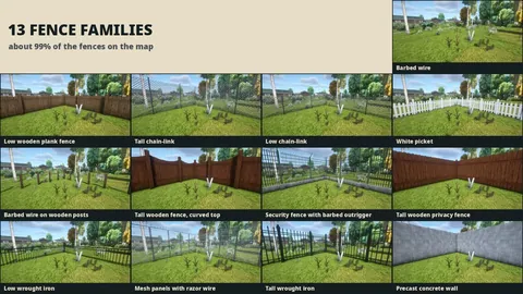 Viewpoint: 3D Fences - Detailed Fences for First-Person Exploration