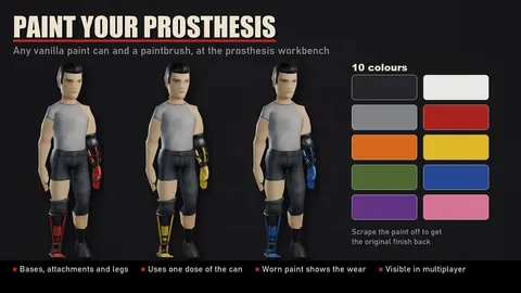 The Only Cure+ - Полевая хирургия и модульные протезы для Project Zomboid