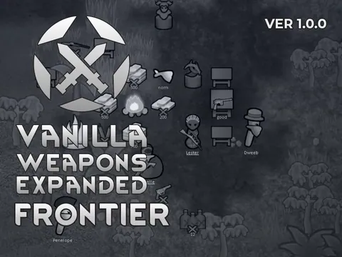 Vanilla Weapons Expanded - Frontier - Оружие Дикого Запада для RimWorld
