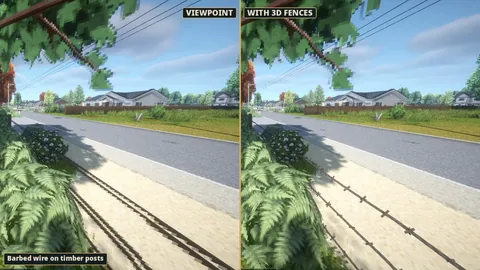 Viewpoint: 3D Fences - Detailed Fences for First-Person Exploration