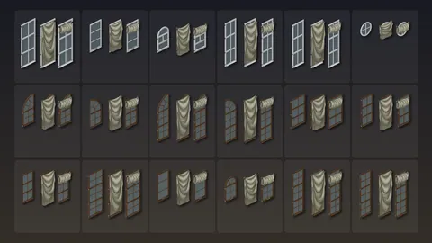 Fitted Sheets - Full-Size Window Coverings for Project Zomboid