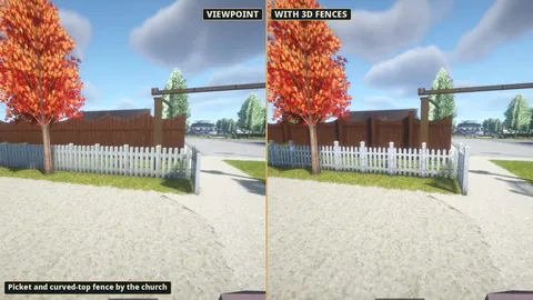 Viewpoint: 3D Fences - Detailed Fences for First-Person Exploration