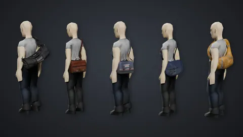 Detailed Vanilla Models - Lights & Bags: HD Backpacks, Flashlights and Equipment for Project Zomboid