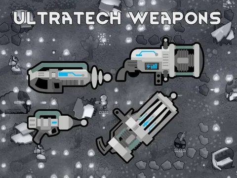 Vanilla Weapons Expanded - Laser - мощные лазеры