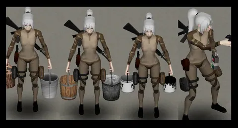 Carry Visible Items - Видимые предметы в руках для Project Zomboid Build 42