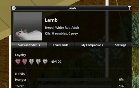 CD: Fancy Rats - Scout Companions and Optional Battle Rats for Project Zomboid
