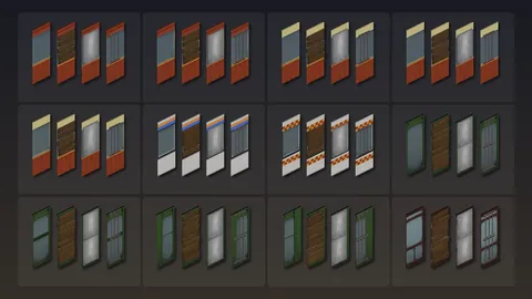 Fitted Barricades - Full-Size Window and Door Protection for Project Zomboid