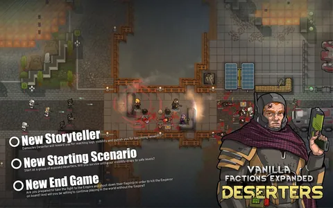 Vanilla Factions Expanded - Deserters - Кампания против Империи для RimWorld