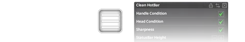 Clean Hot Bar — информативная панель быстрого доступа в Project Zomboid
