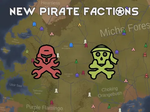 Vanilla Factions Expanded - Pirates - боевые саркофаги, наёмники и новые угрозы