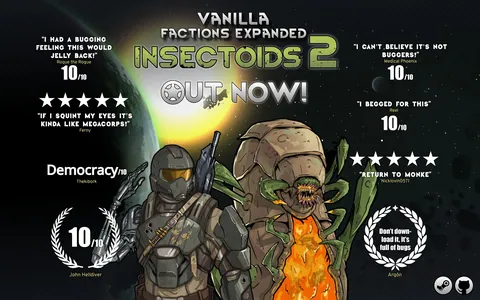 Vanilla Factions Expanded - Insectoids 2 - Insectoid Hives, Bosses and New Mechanics for RimWorld