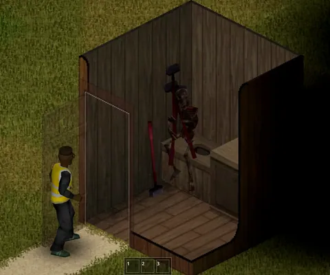 Where My Sledgies At - Rare Sledgehammer Secrets in Outhouses for Project Zomboid