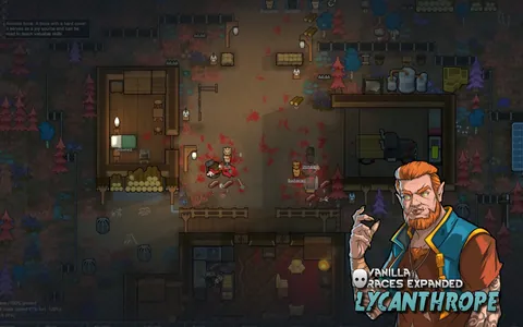 Vanilla Races Expanded - Lycanthrope - Оборотни и гены превращения для RimWorld