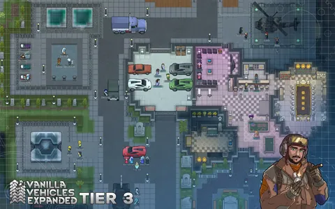 Vanilla Vehicles Expanded - Tier 3 - Специализированная техника и восстановление обломков для RimWorld
