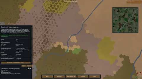 Map Preview - Preview Settlement Maps Before Landing in RimWorld