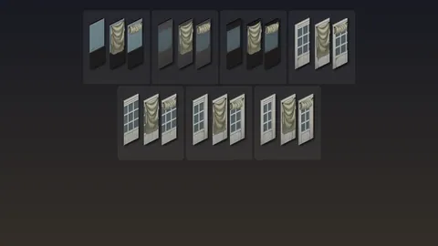 Fitted Sheets - Full-Size Window Coverings for Project Zomboid