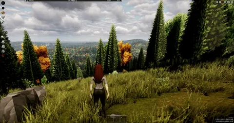Viewpoint Rolling Hills - холмы и горы в Project Zomboid