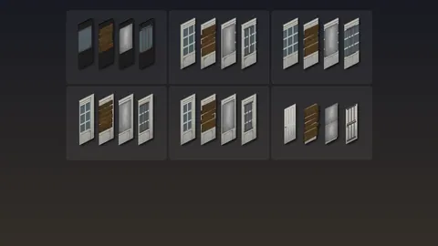 Fitted Barricades - Full-Size Window and Door Protection for Project Zomboid