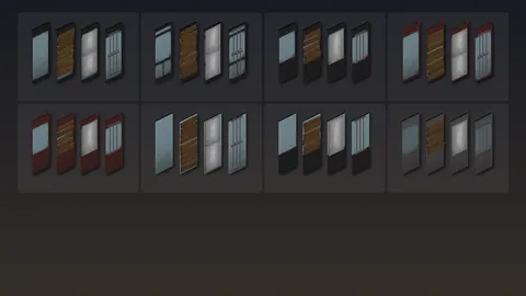 Fitted Barricades - Full-Size Window and Door Protection for Project Zomboid
