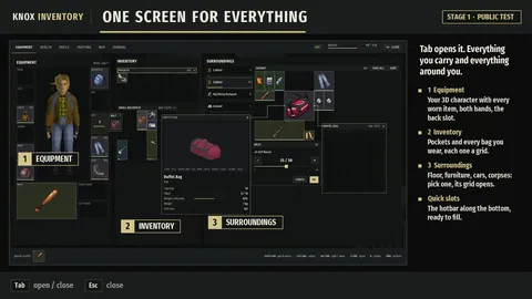 Knox Inventory - Tarkov-style UI Overhaul